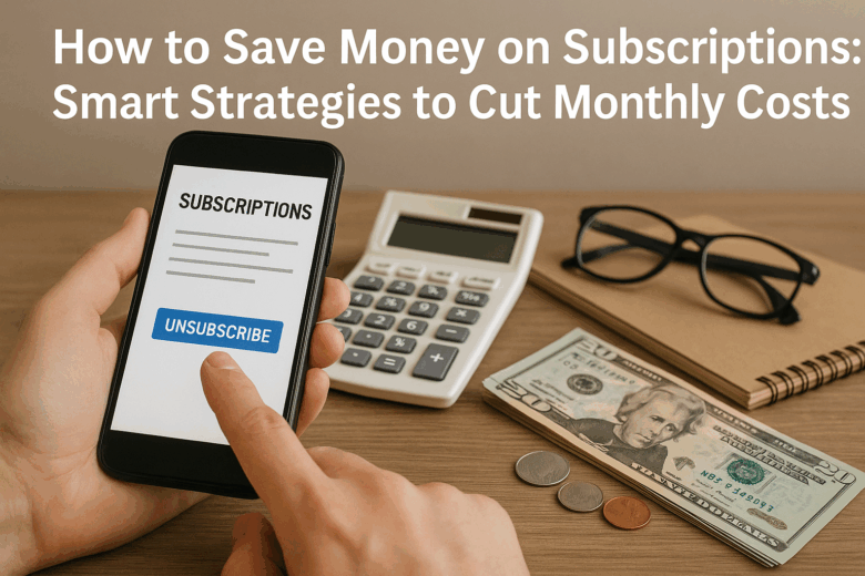 How to Save Money on Subscriptions: Smart Strategies to Cut Monthly Costs