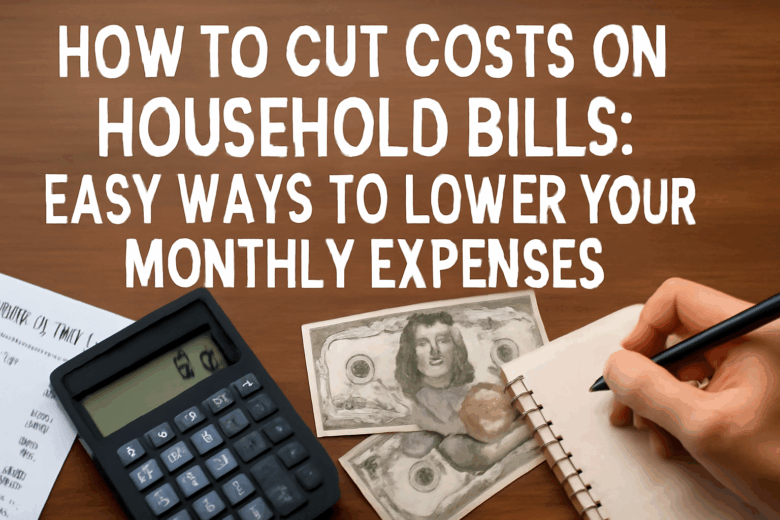 How to Cut Costs on Household Bills: Easy Ways to Lower Your Monthly Expenses