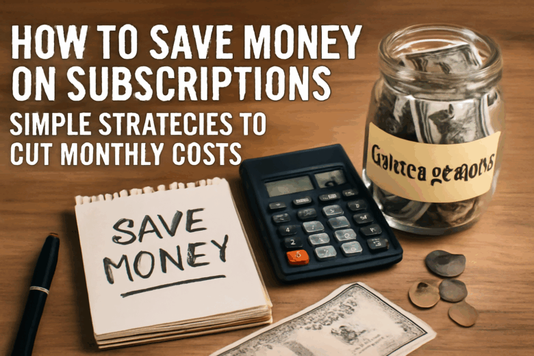 How to Save Money on Subscriptions: Simple Strategies to Cut Monthly Costs