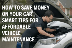 How to Save Money on Your Car: Smart Tips for Affordable Vehicle Maintenance